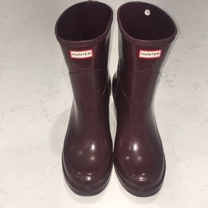 ✨Hunter Wedge Booties - 8 - EUC✨